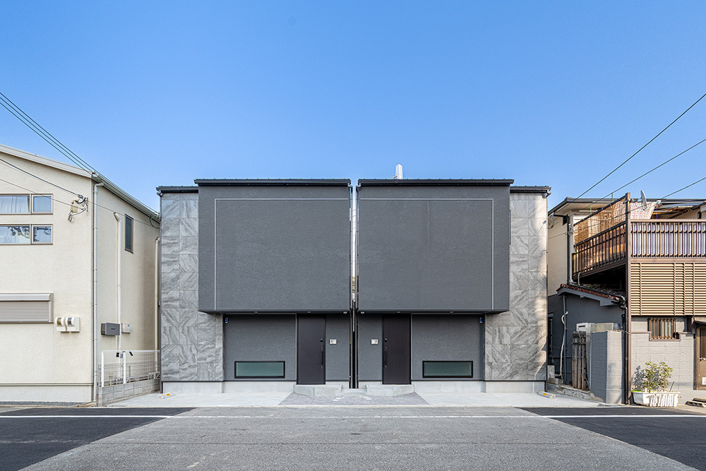 Villa Sanriott 1・2号棟の外観